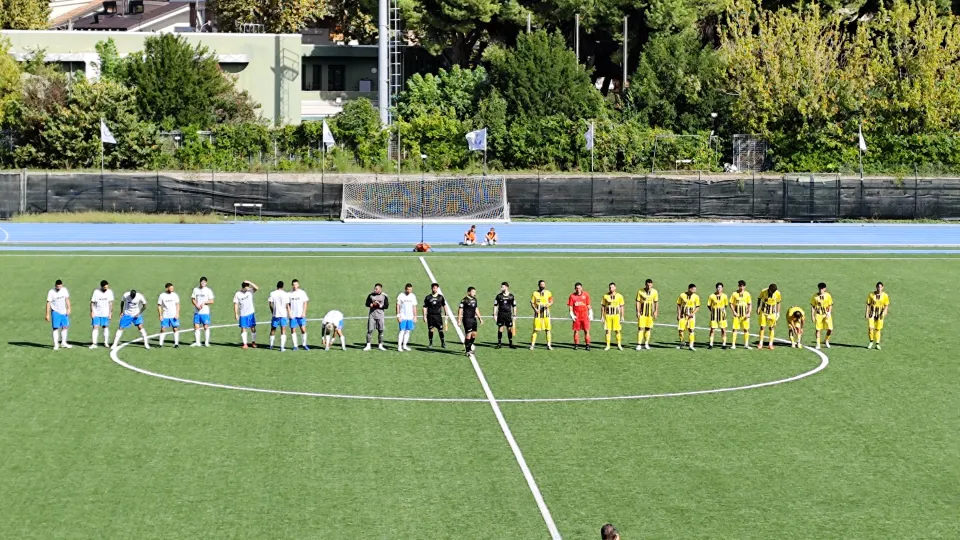 le squadre in campo