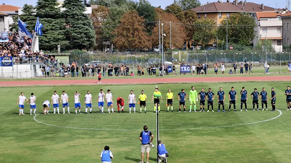 Le squadre in campo