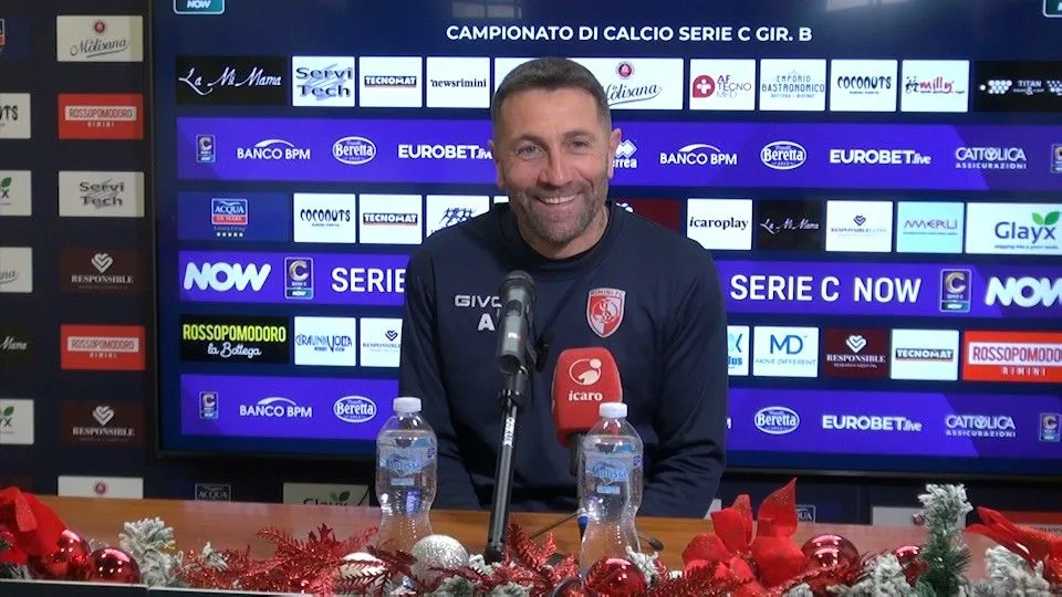 Antonio Buscè, allenatore del Rimini F.C