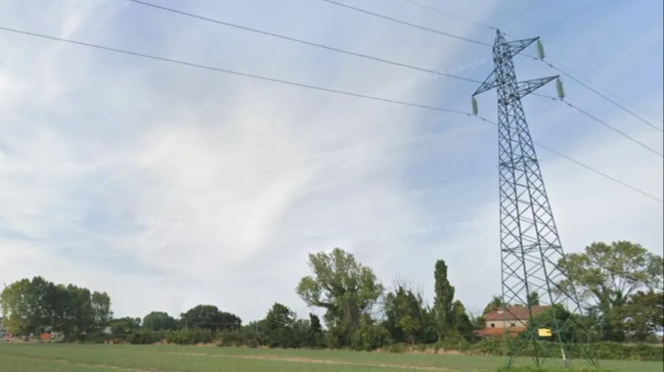 l'elettrodotto attuale