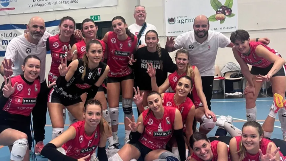 L'Emanuel Riviera VTR Rimini festeggia la vittoria