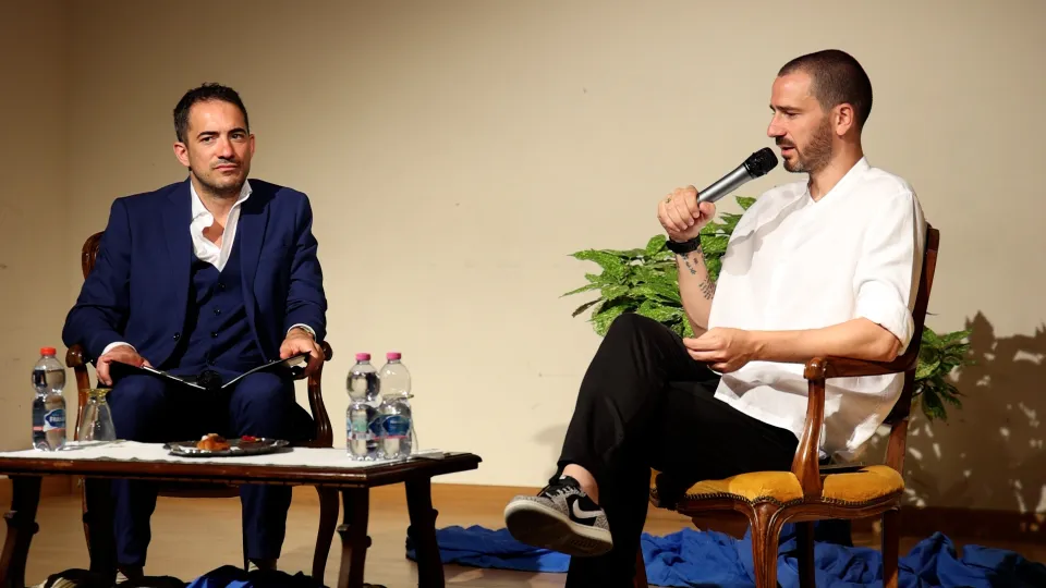 Leonardo Bonucci durante l'incontro