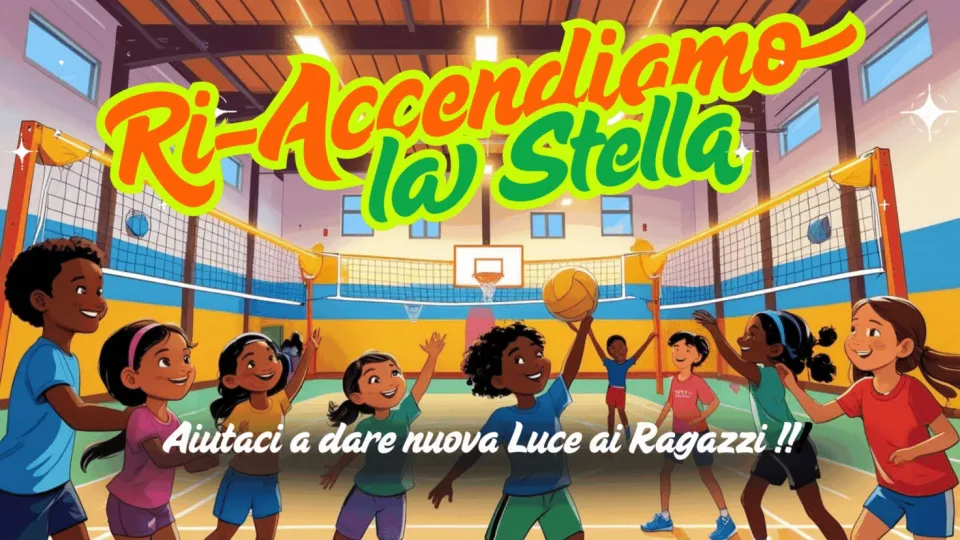 L'immagine della campagna di crowdfunding della Polisportiva Stella