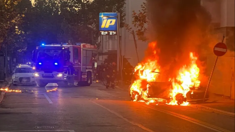 l'incendio