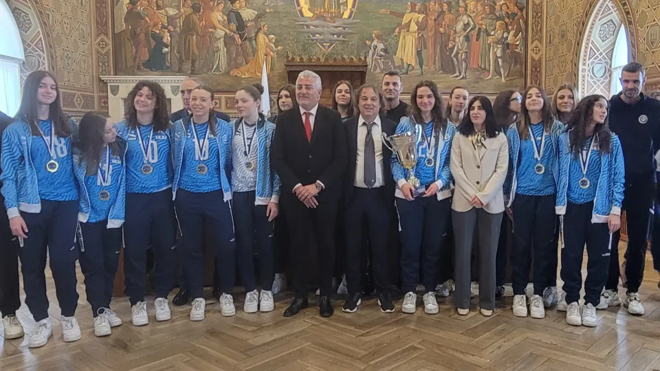 l'incontro della nazionale juniores femminile
