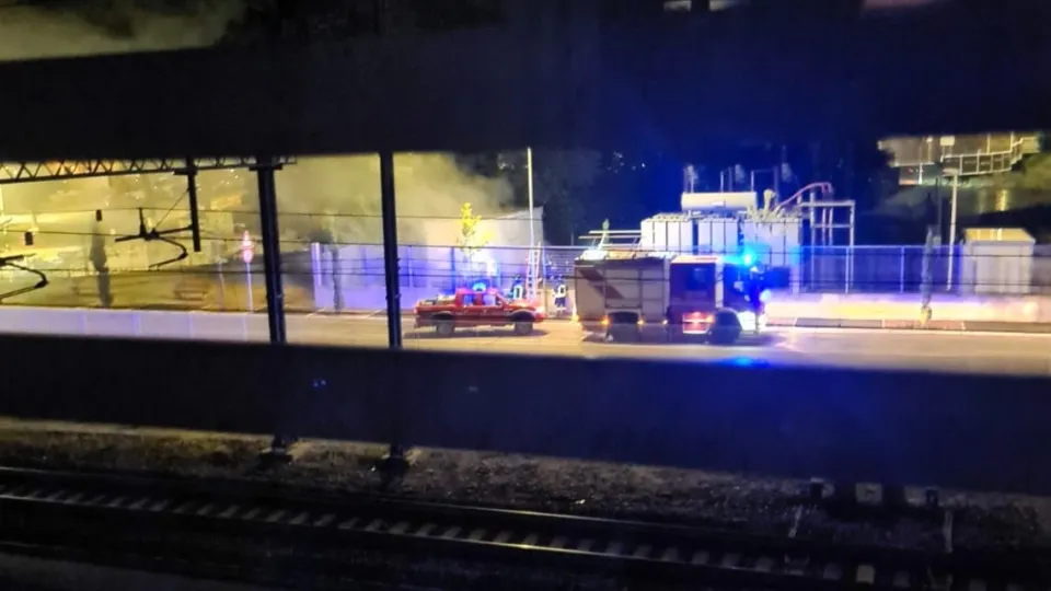 l'intervento dei Vigili del Fuoco