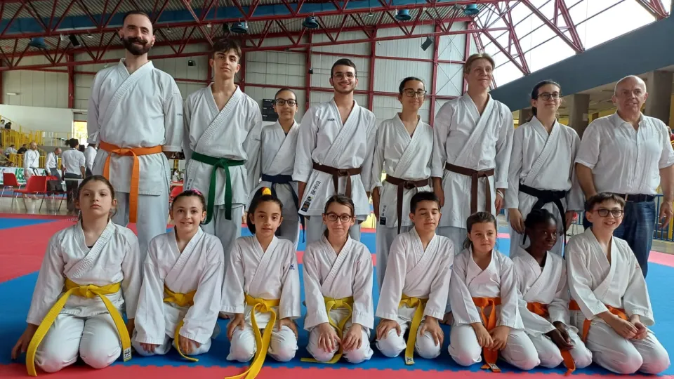 Lo Shotokan Club Santarcangelo a Cervia