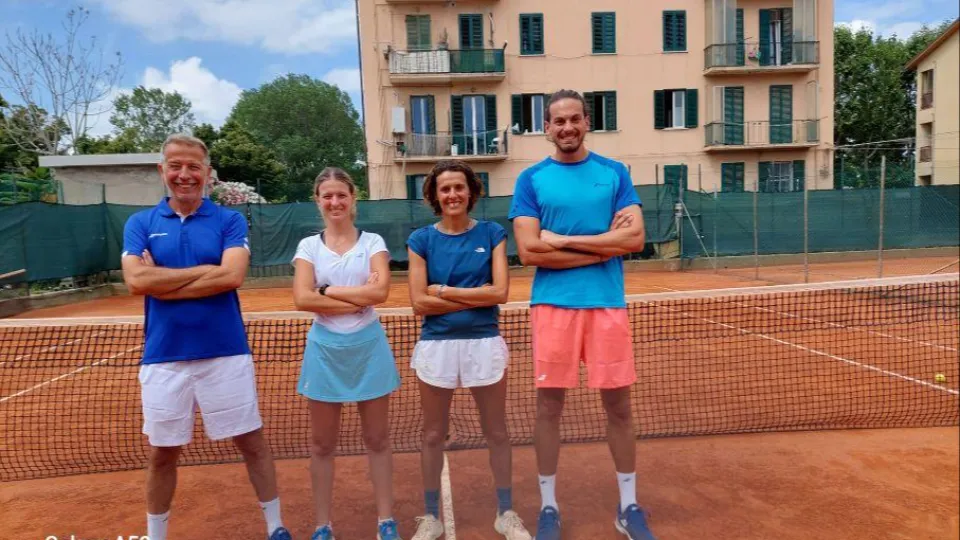 Lo staff tecnico del Ct Cicconetti