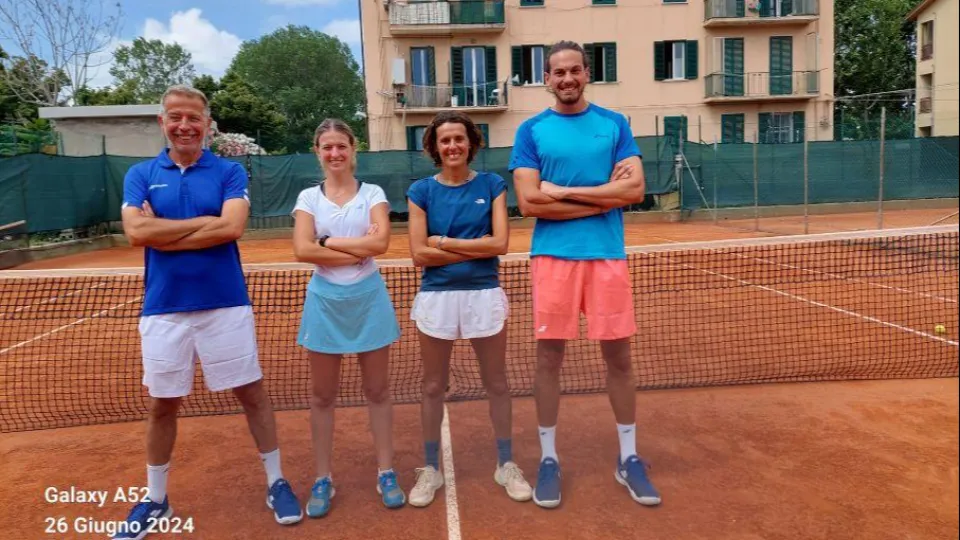 Lo staff tecnico del Ct Cicconetti