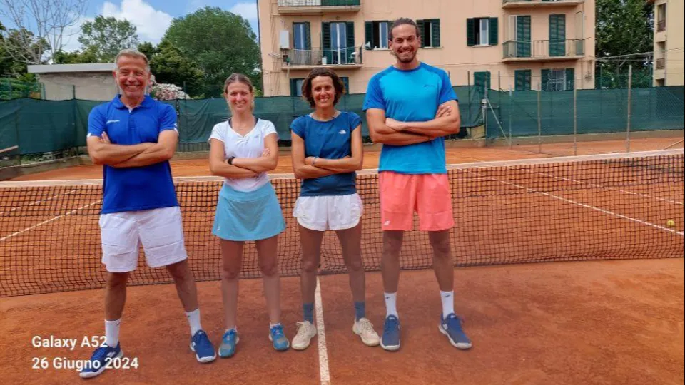 Lo staff tecnico del CT Cicconetti