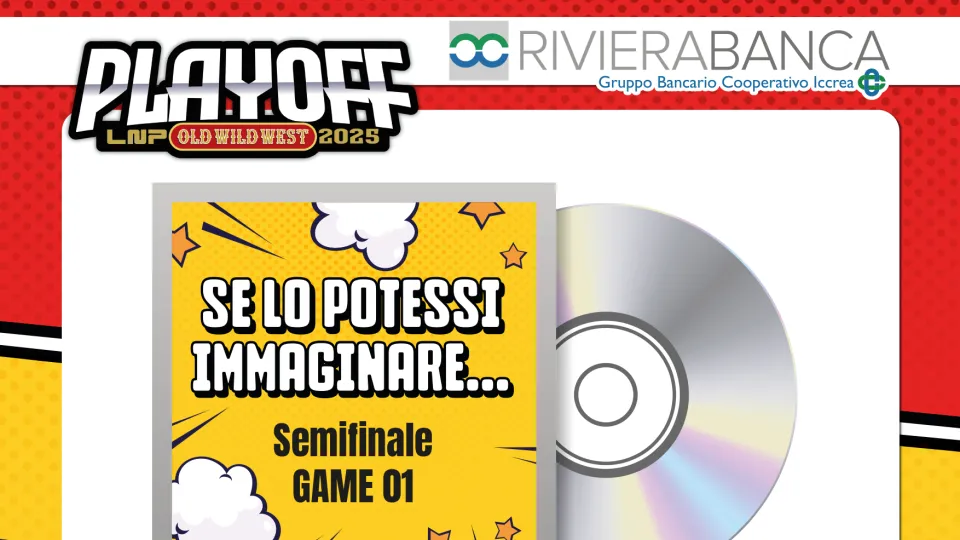 Locandina playoff RBR vs pallacanestro Forlì
