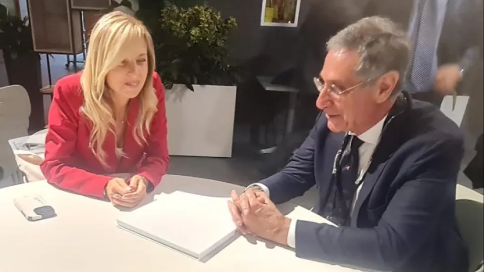 l'on Spinelli e il sottosegretario Barbato