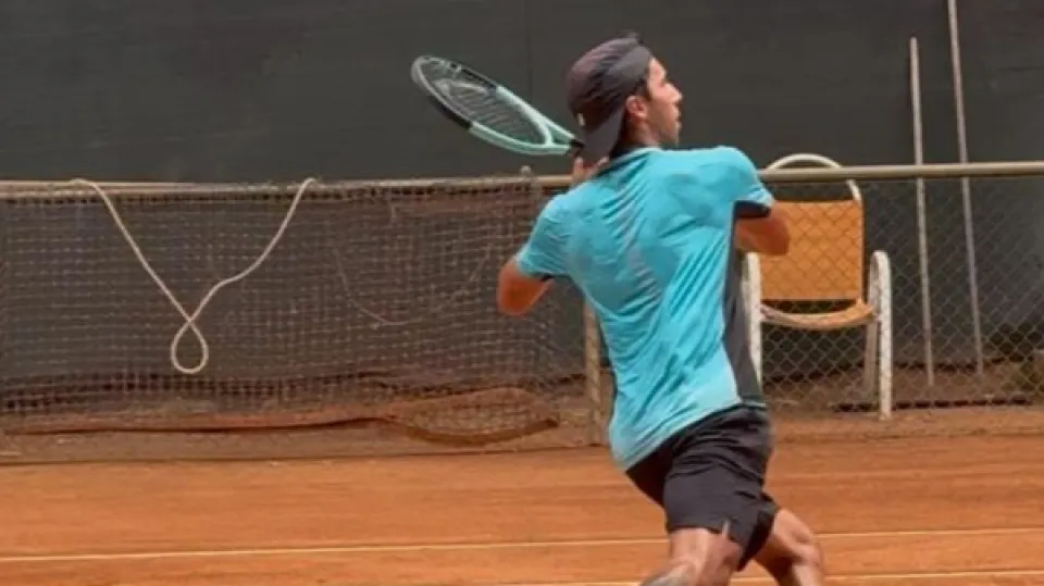 Luca Prati in azione