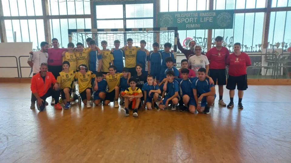 L'Under 16 riminese con Imola