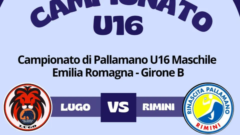 L'Under 16 sul campo della capolista Lugo