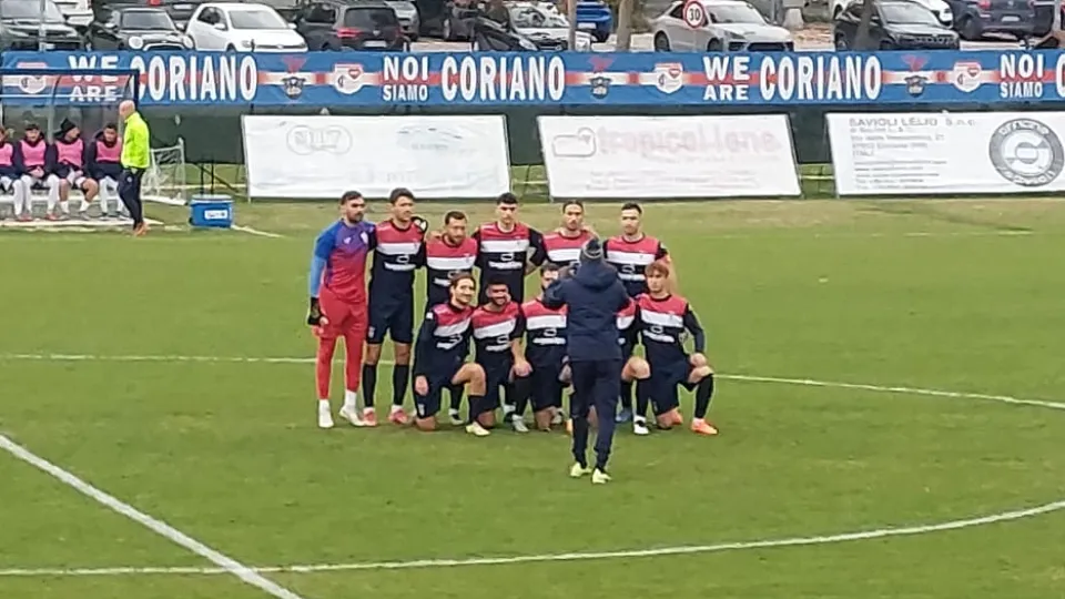 L'undici di partenza dell'ASD Tropical Coriano