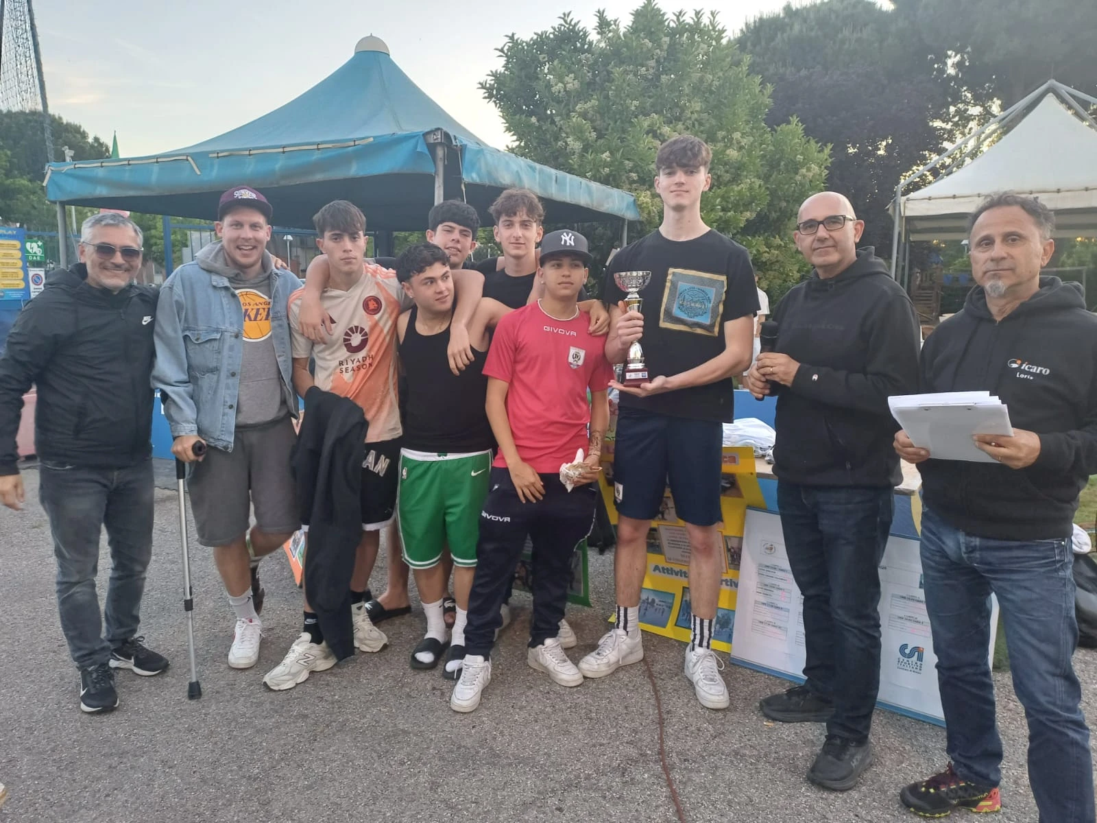 la squadra delle Maestre Pie