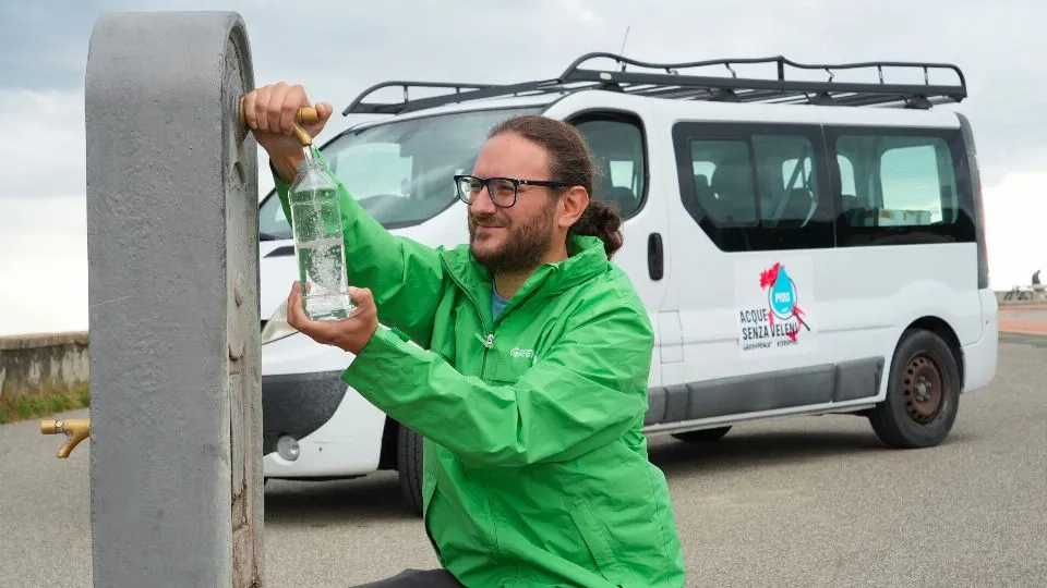 i campionamenti di Greenpeace