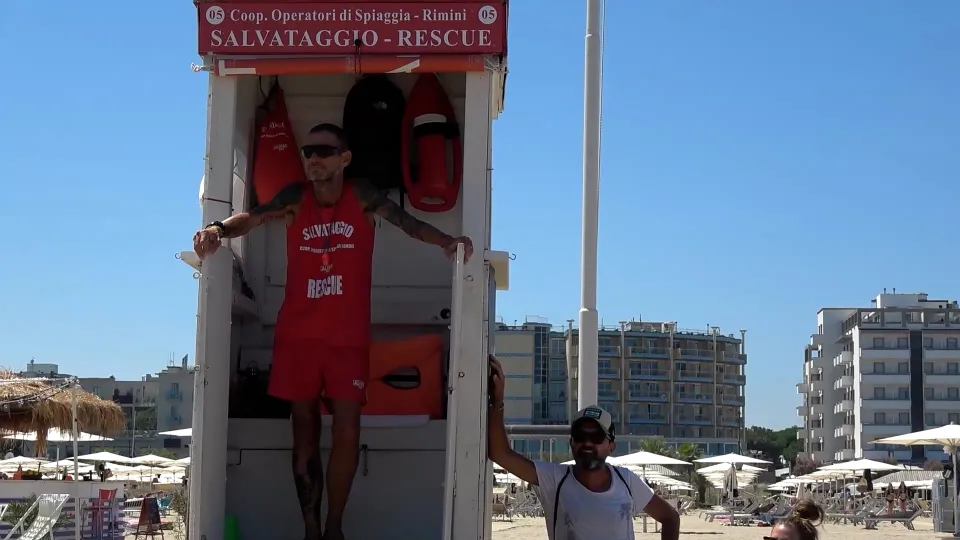Marinaio di Salvataggio in torretta