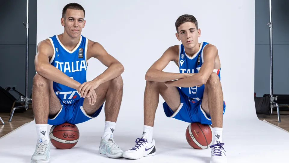 Mattia Ruggeri e Nicolò Ronci (Foto @FIBA )