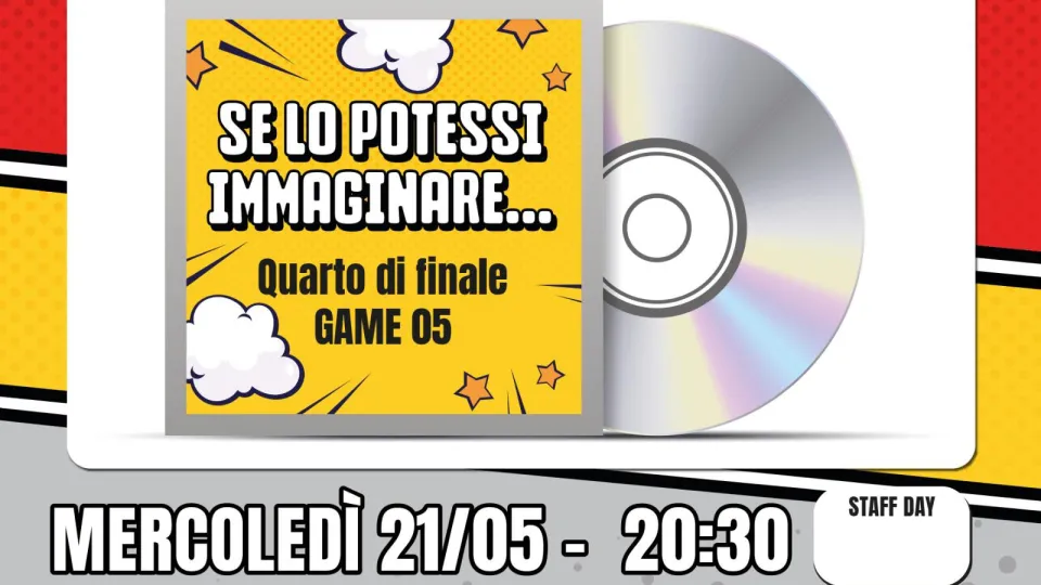 Mercoledì 21 maggio alle 20:30 al Flaminio