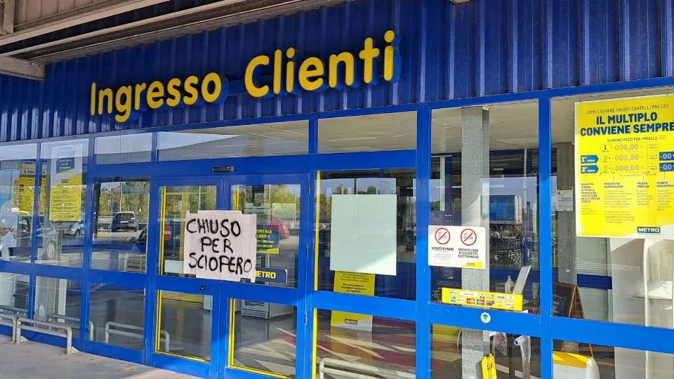 il negozio Metro di Rimini