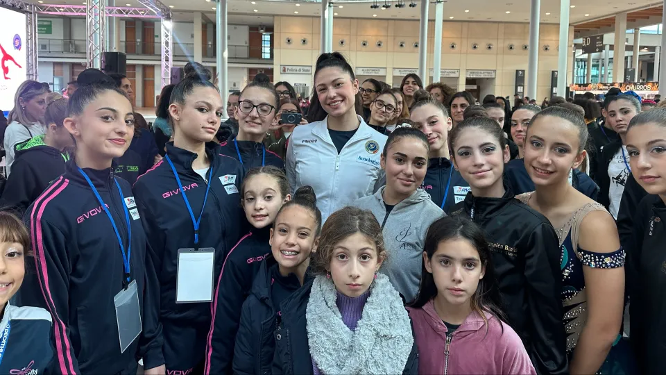 Milena Baldassarri all’ultima edizione della Ginnastica in Festa – Winter Edition