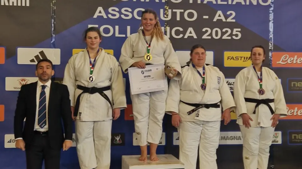 Morgana De Paoli sul podio