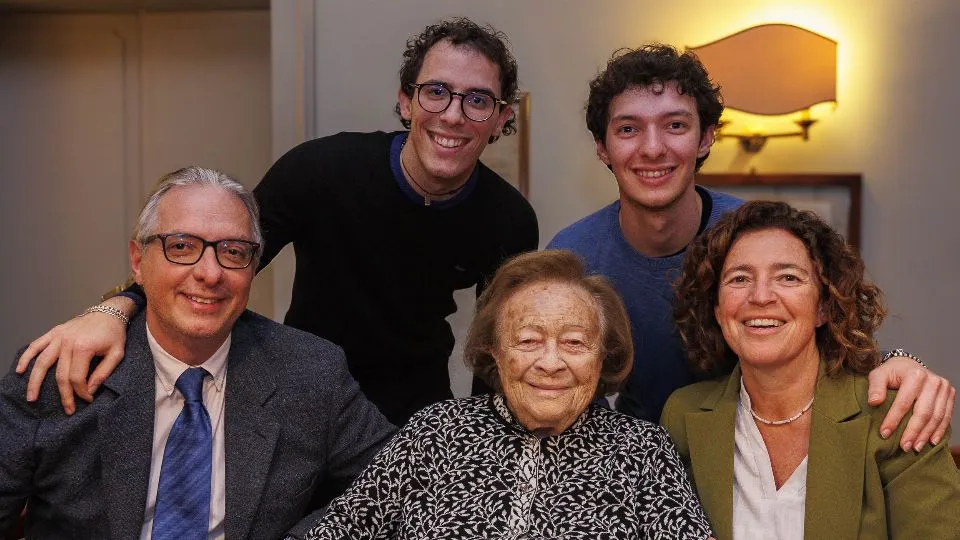 Andrea Ridolfi, Francesco Ridolfi, Piera Aniceti, Nicola Ridolfi e Alessia Valducci