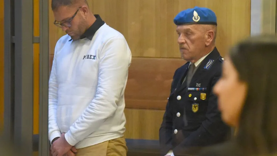Il buttafuori albanese condannato per l’omicidio di Tucci (foto Migliorini)