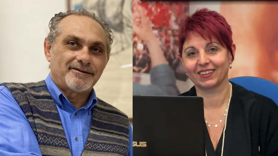 Giancarlo Santoni e Valeria Podrini
