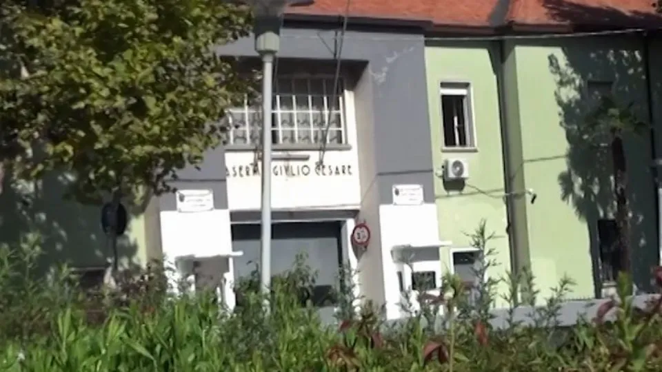 lo stabile della ex caserma, ora abbattuto