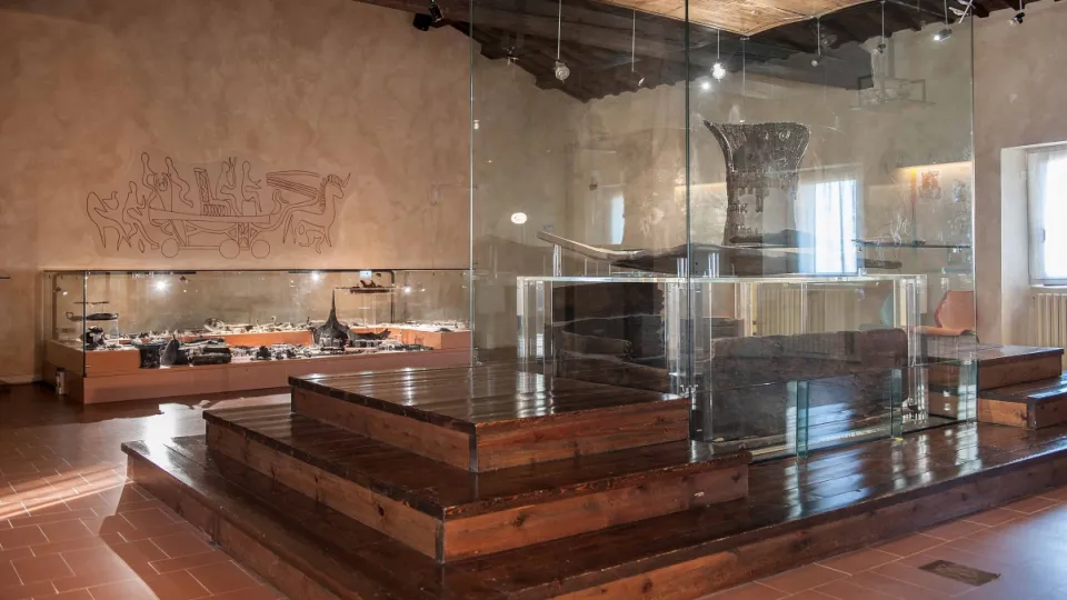 Nuova sala mostre Museo Archeologico di Verucchio