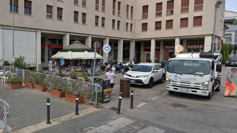 Largo Giulio Cesare a Rimini (da google maps)