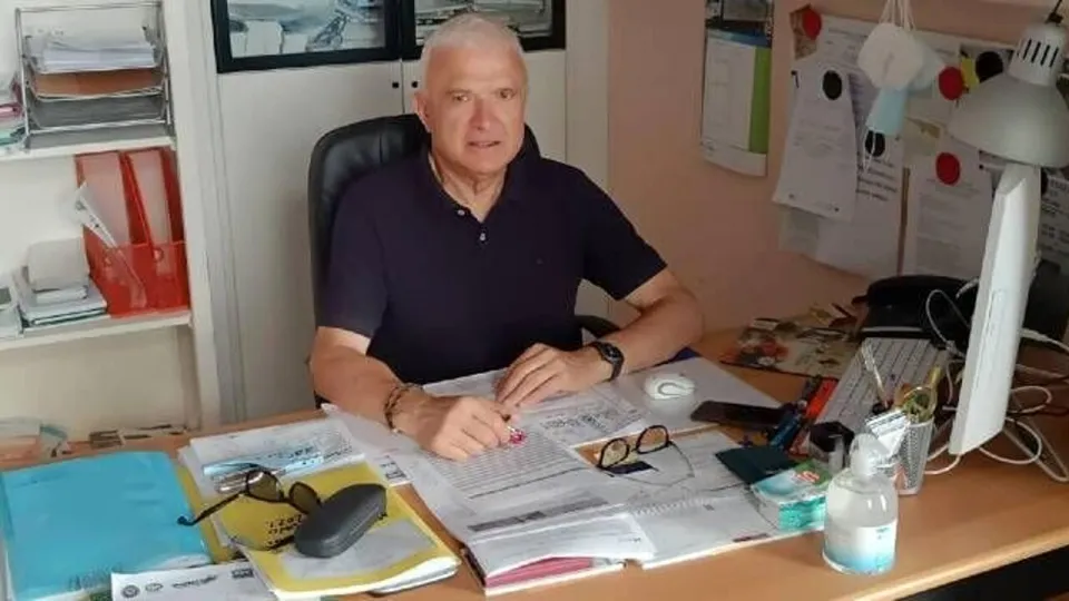 Oberdan Melini, presidente della Sampierana
