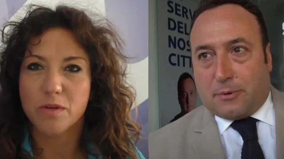 Da sx Raffaella Sensoli e Lucio Paesani