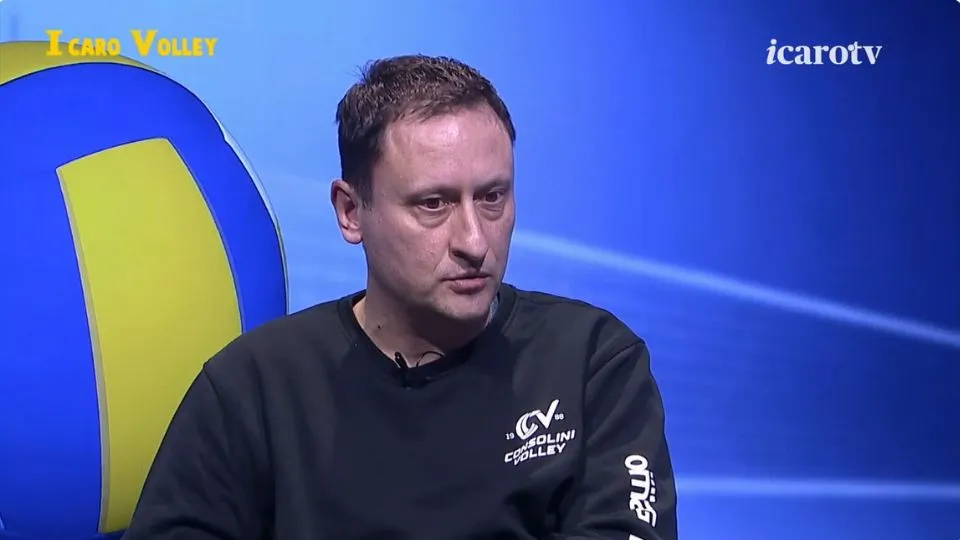Massimo Bellano, allenatore della Omag-MT