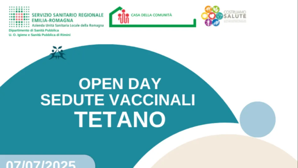 Openday-sedute vaccinali contro il tetano