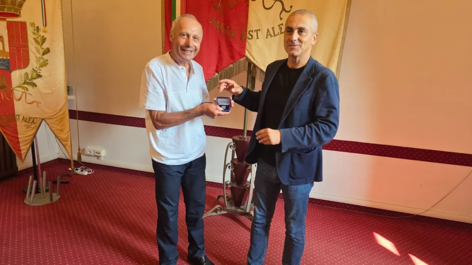 Pagliarani con il sindaco Sadegholvaad