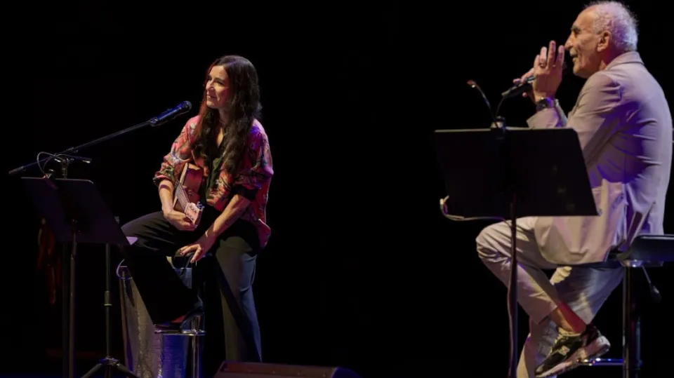 Paola Turci e Gino Castaldo @Fabio Benato