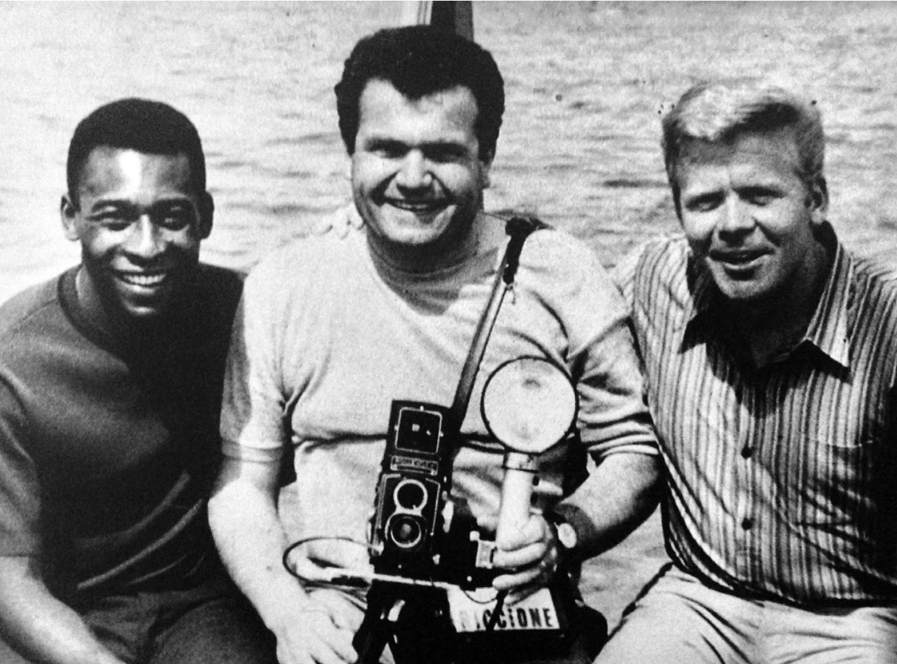 Pico con Pelè e Haller