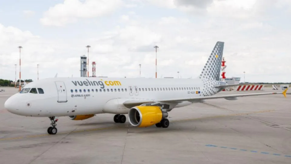 un aereo della Vueling