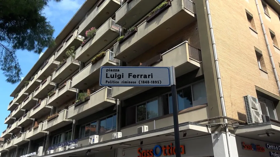 Piazza Ferrari a Rimini