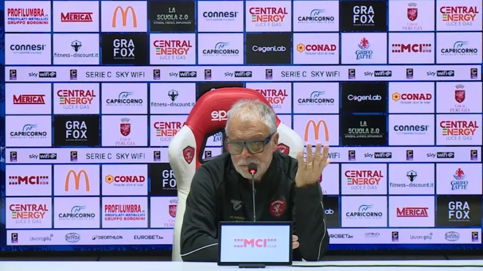 Piero Braglia alla vigilia di Perugia-Rimini