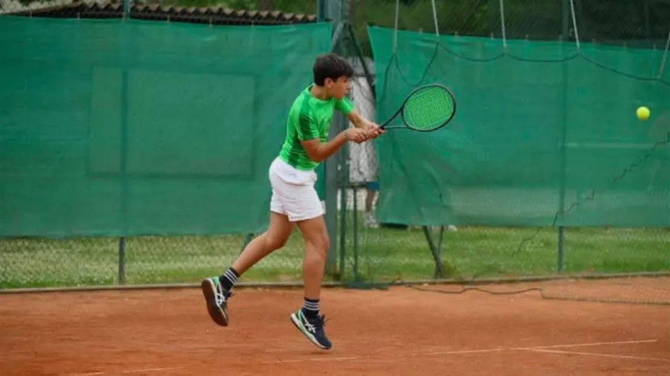 Pietro Tombari in azione