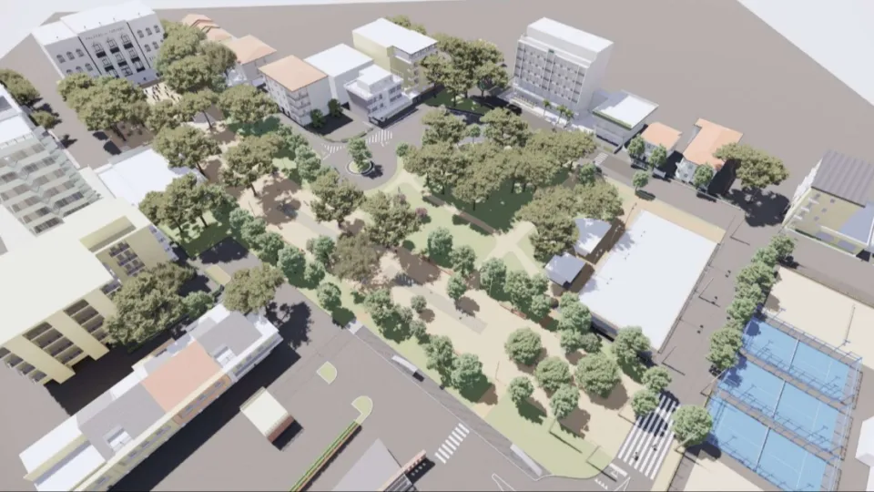 progetto area piazzale Ceccarini Giardini Montanari Riccione