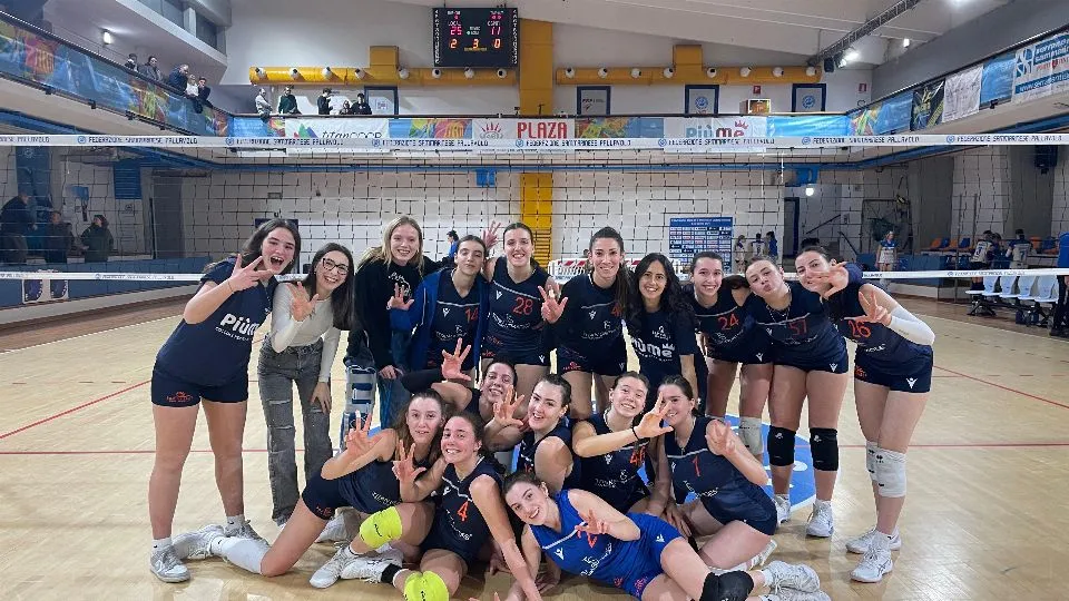La Titan Services dopo la vittoria su Faenza