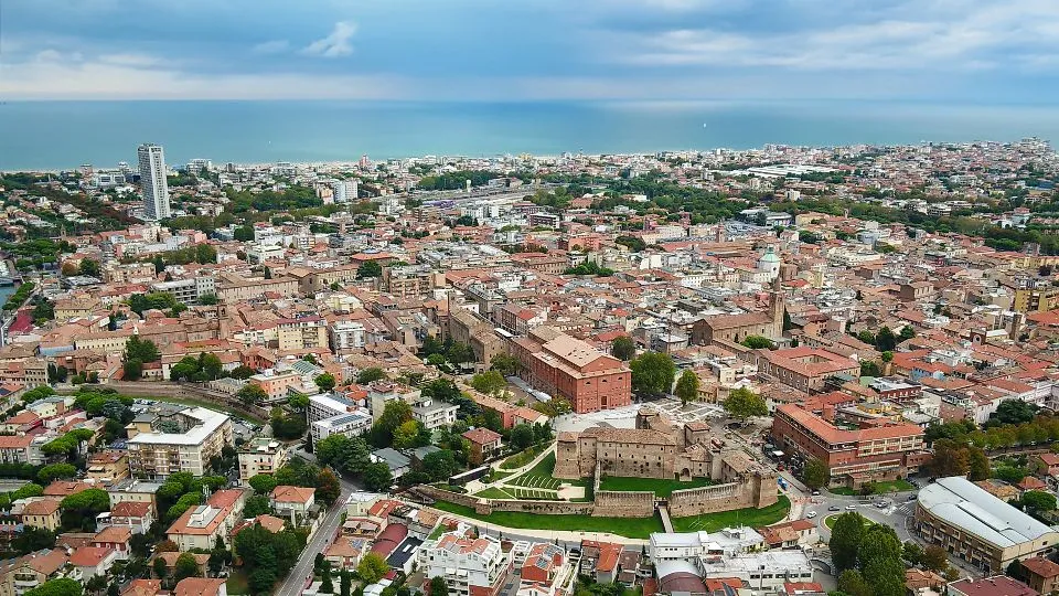 Rimini dall’alto