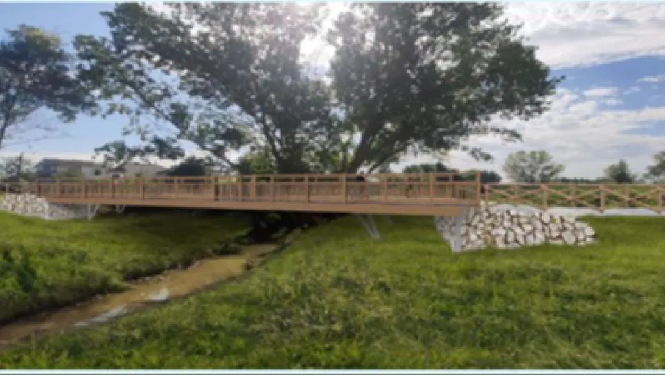 rendering del nuovo ponte