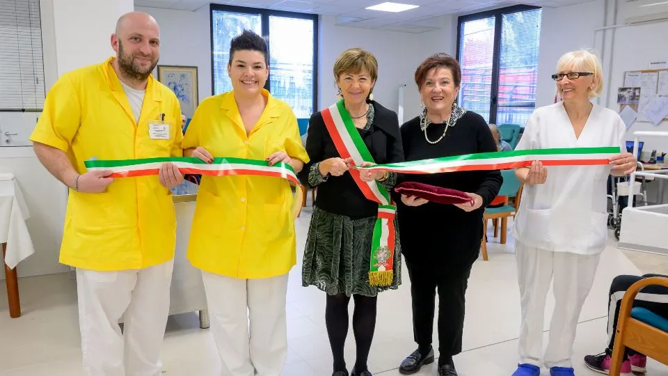 l’inaugurazione del centro diurno
